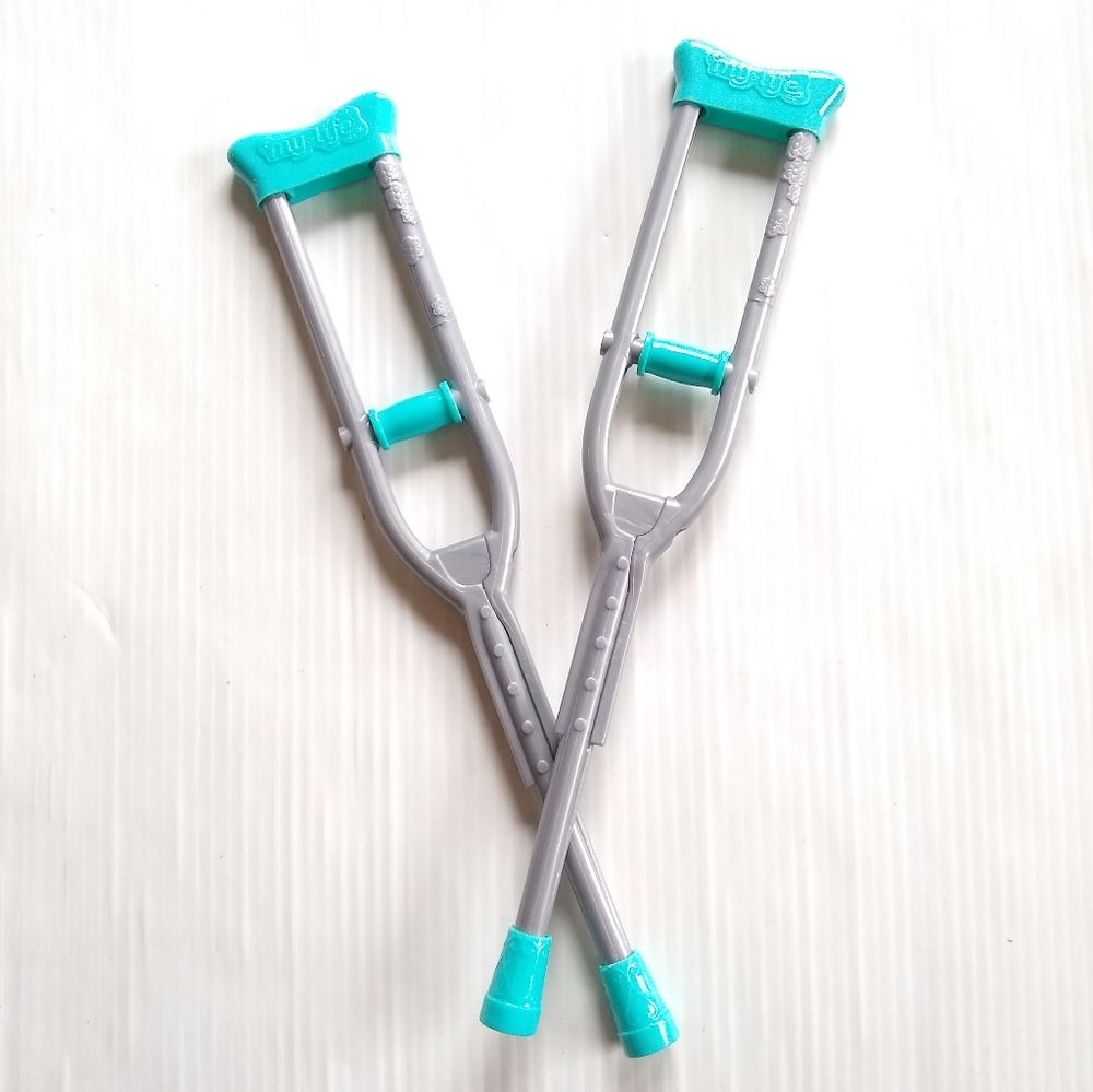 MY LIFE • doll crutches